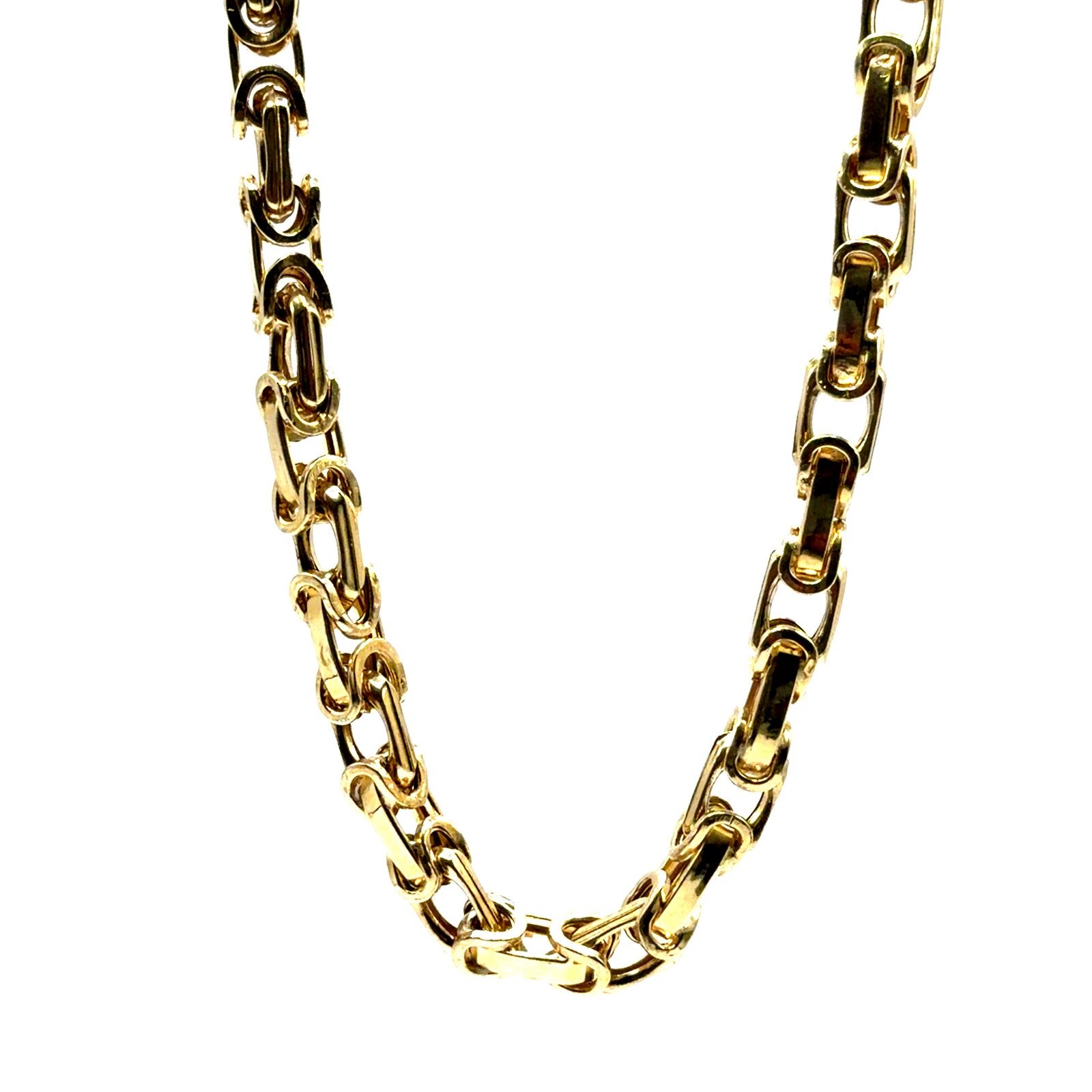 gouden Koningsketting 14kt, Www.bredajuwelier.nl, Nieuw, Ophalen of Verzenden, Www.bredajuwelier.nl