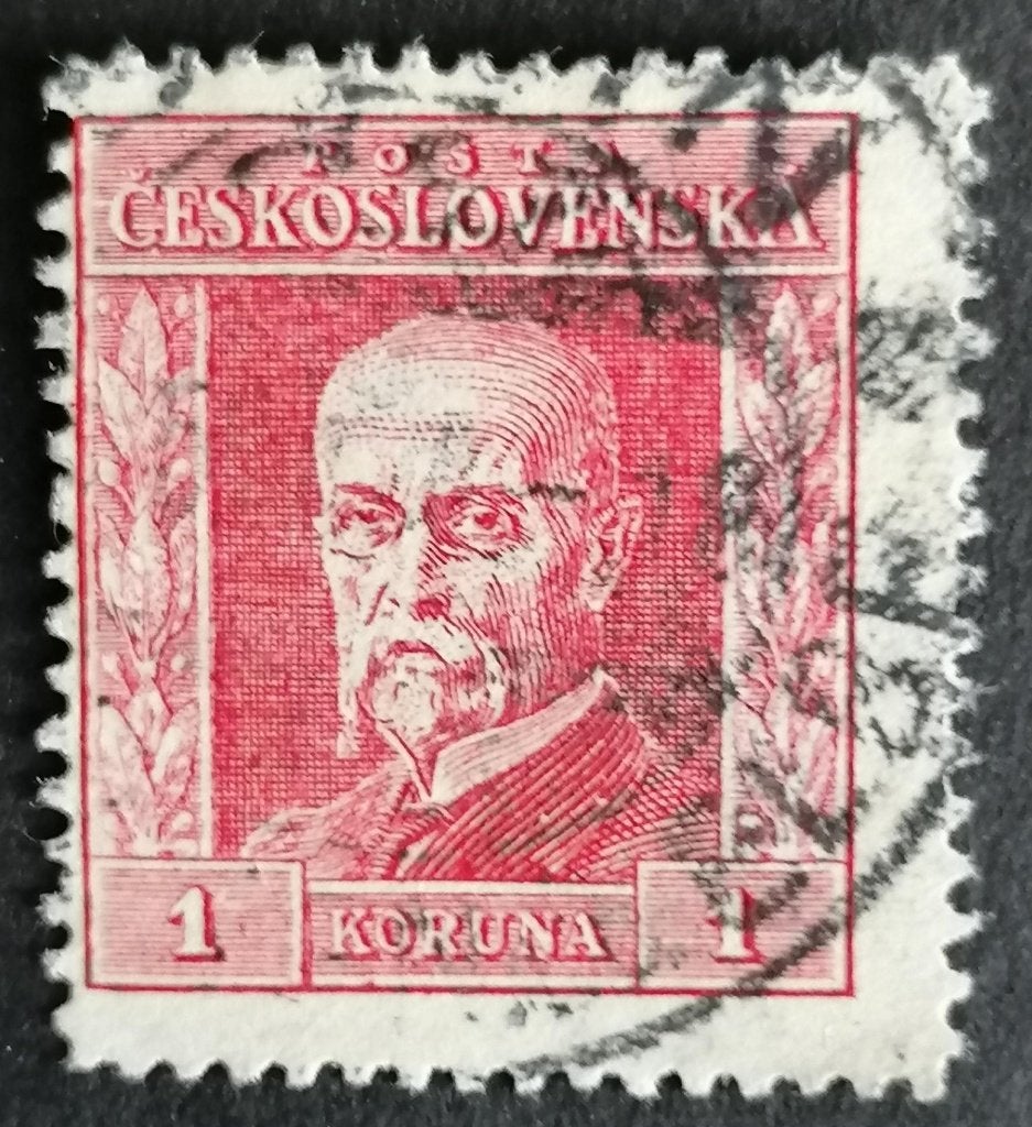 Tsjechoslowakije nr. 195B, Verzenden, Overige landen, Gestempeld