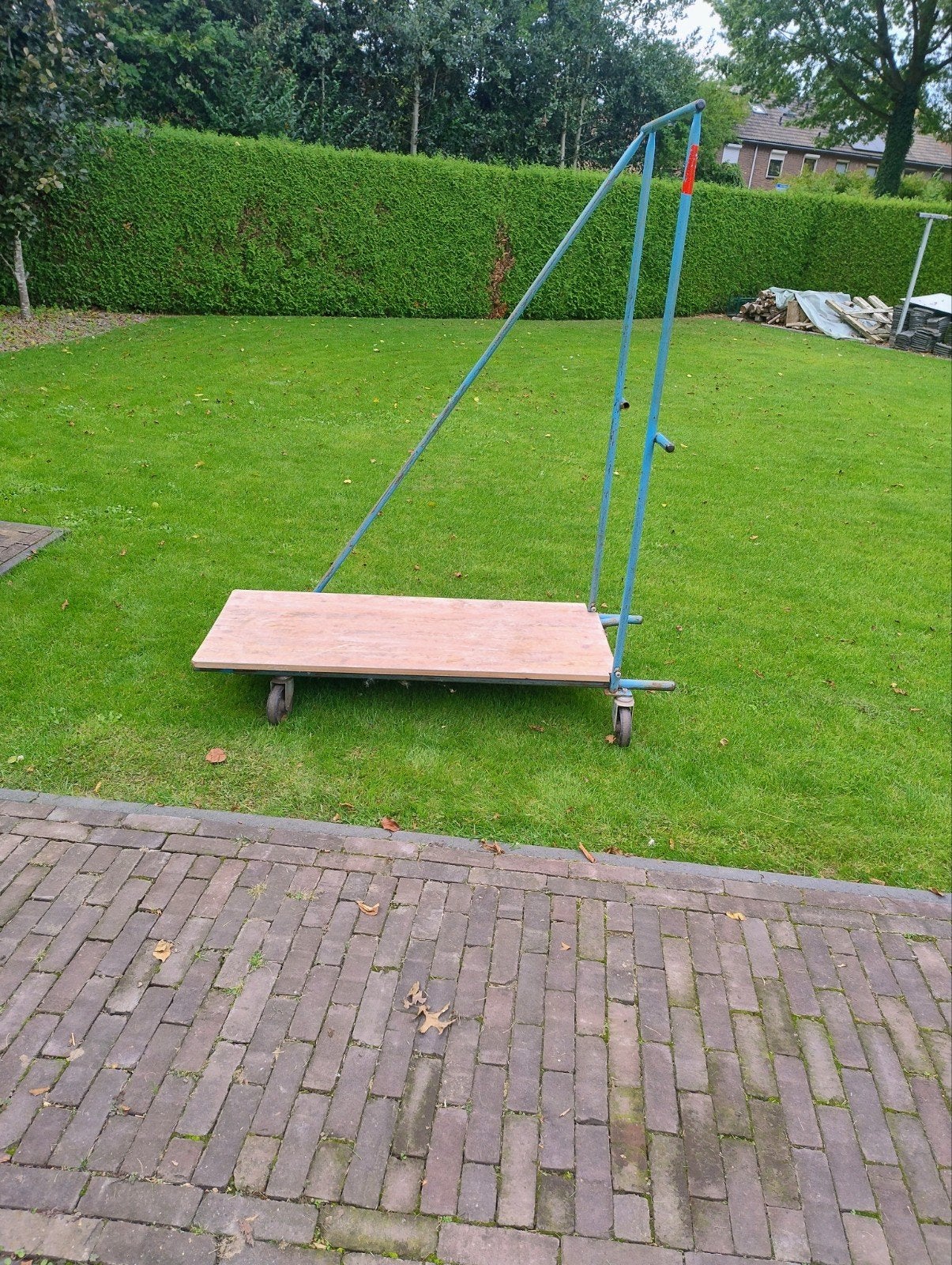 transport kar, Doe-het-zelf en Verbouw, 100 liter of meer, Ophalen, Gebruikt, Transportkar