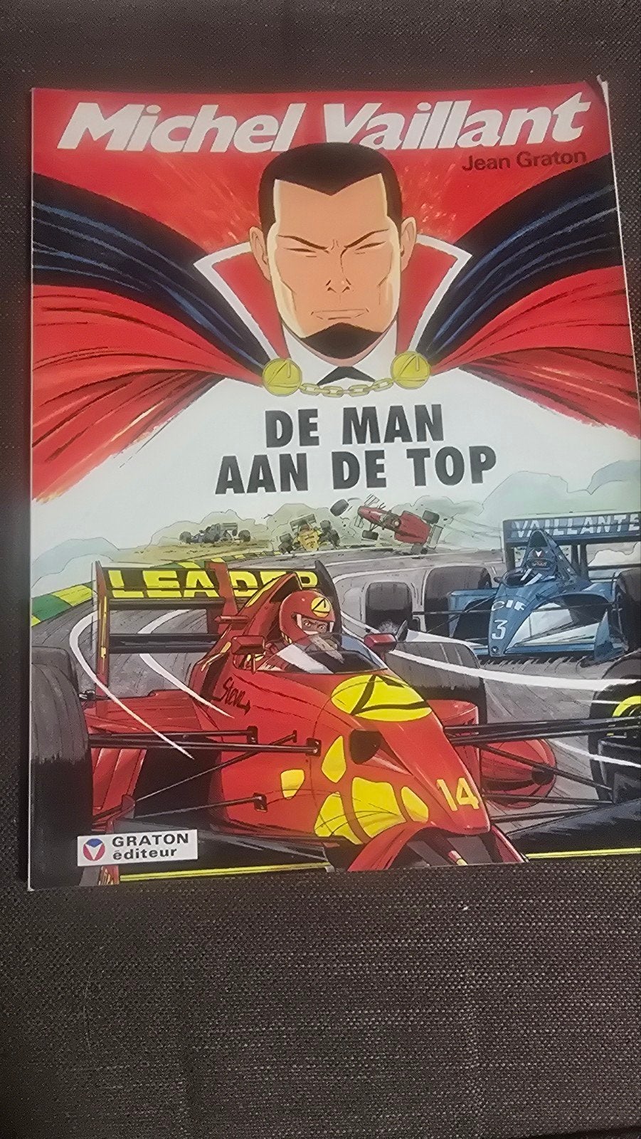 Michel Vaillant - De Man aan de Top (Jean Graton), Ophalen of Verzenden