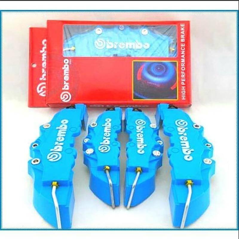 Brembo remklauw covers brake rem cover remmen BLAUW 4 stuks*, Ophalen of Verzenden, Nieuw
