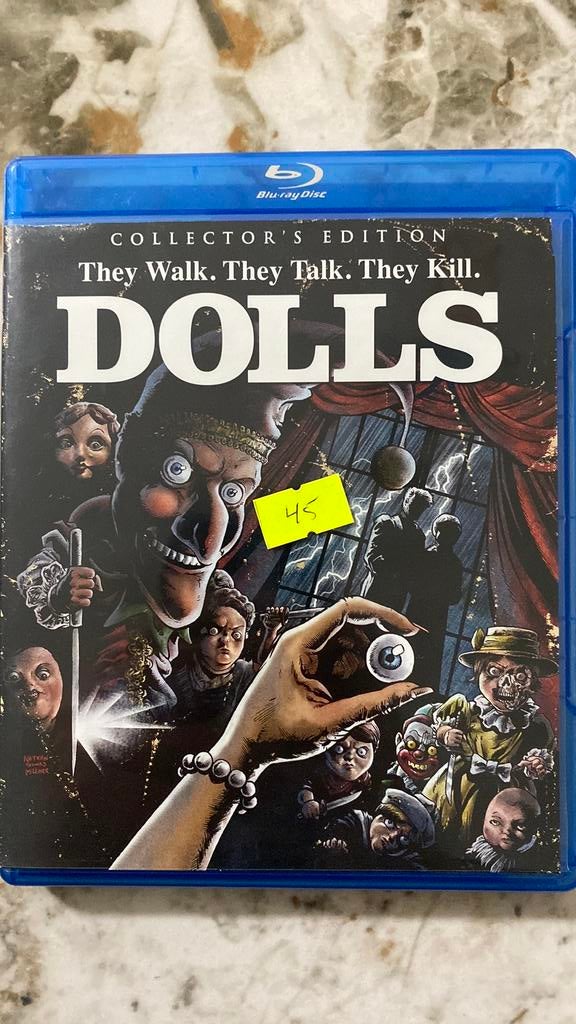 Dolls blu ray collectors edition horror, Cd's en Dvd's, Ophalen of Verzenden, Zo goed als nieuw, Horror