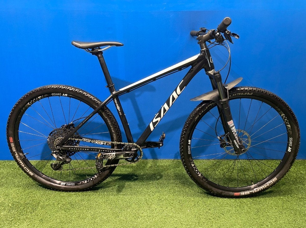Isaac Tensor 29" Heren zwart 45cm, Fietsen en Brommers, Fietsen | Mountainbikes en ATB, Gebruikt, -, Heren, -