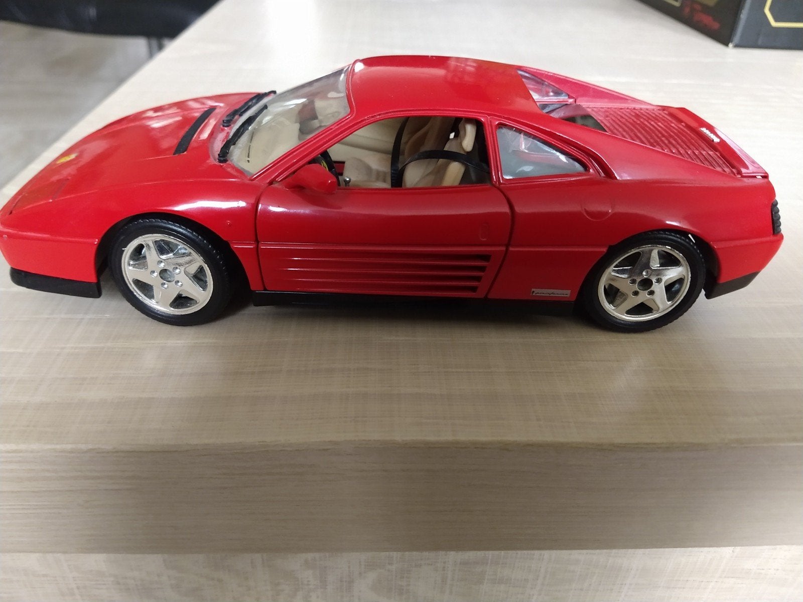 Ferrari 348 tb 1:18 Polistil Tonka, Hobby en Vrije tijd, Modelauto's | 1:18, Ophalen of Verzenden, Zo goed als nieuw, Auto, Overige merken