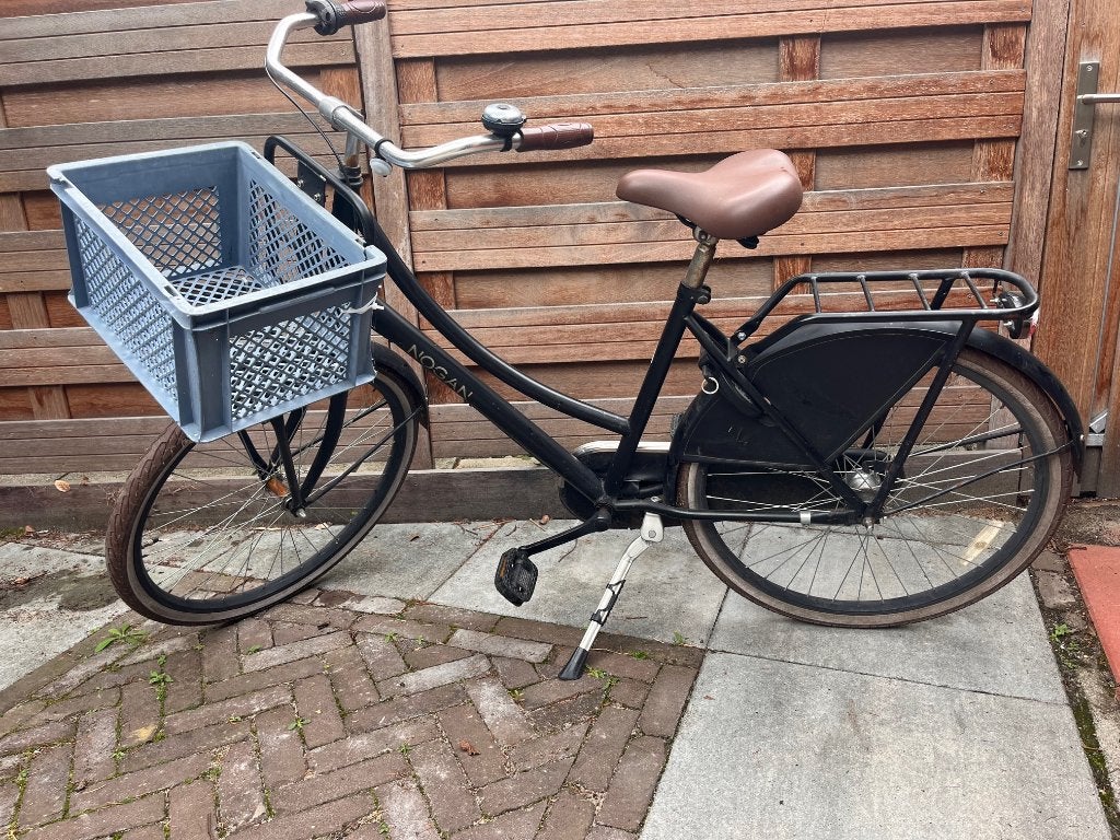 Meisjesfiets 26 inch, Fietsen en Brommers, Terugtraprem, Gebruikt, Versnellingen, Nogan