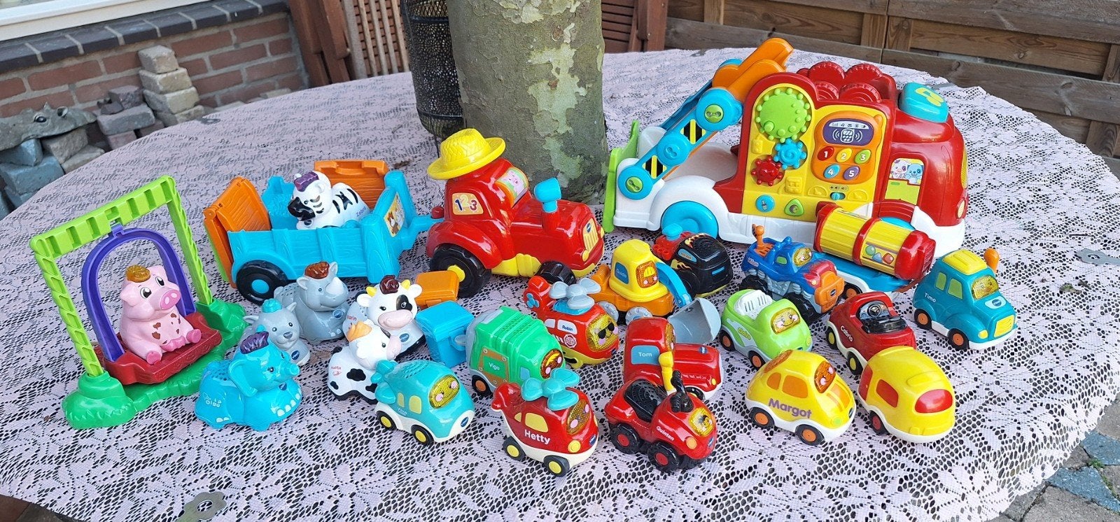 V-tech Toet Toet Zoef Zoef grote set, Kinderen en Baby's, Speelgoed | Vtech, Ophalen of Verzenden, Gebruikt