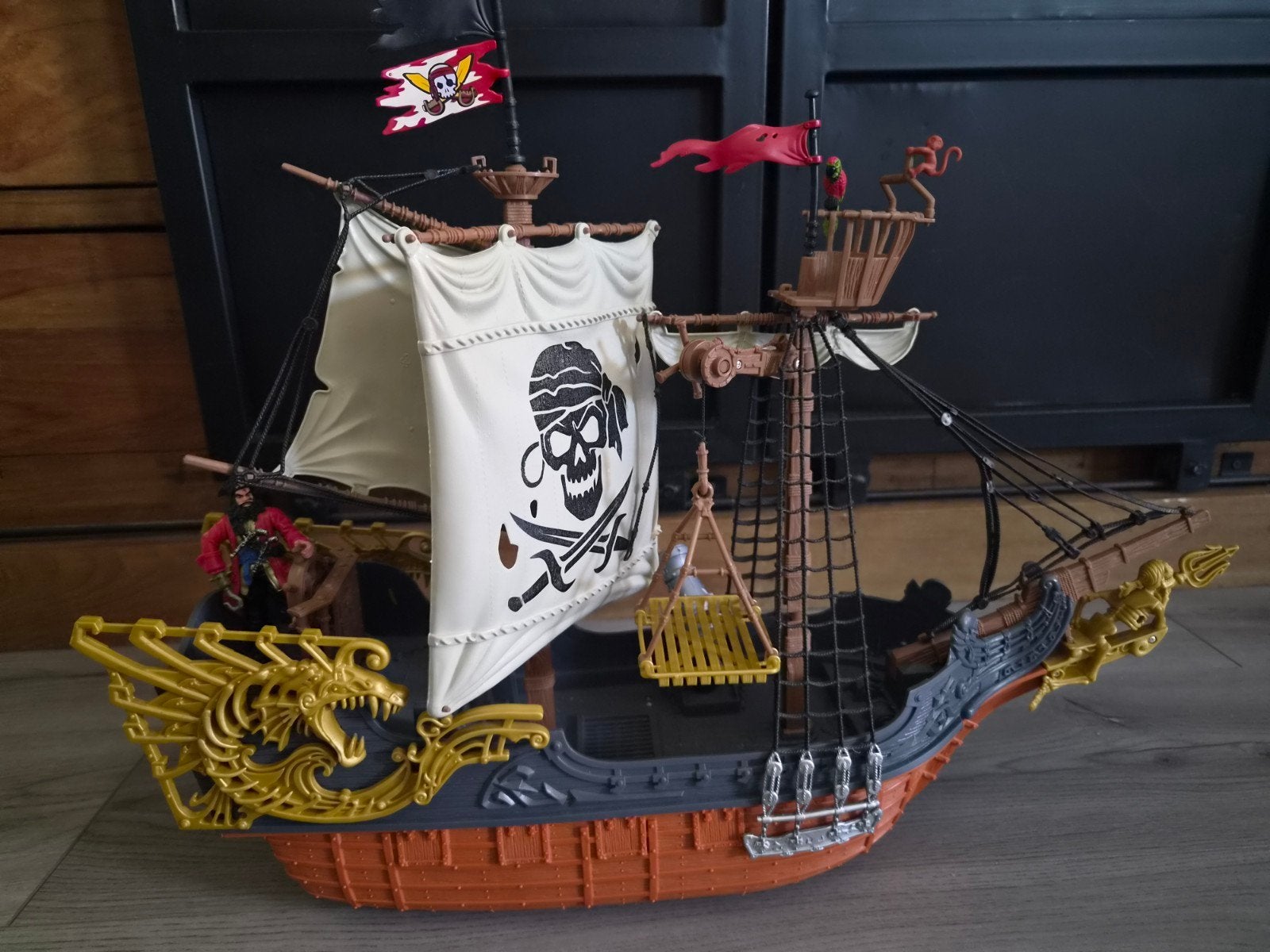 Piratenboot, Ophalen of Verzenden, Zo goed als nieuw, Jongen of Meisje