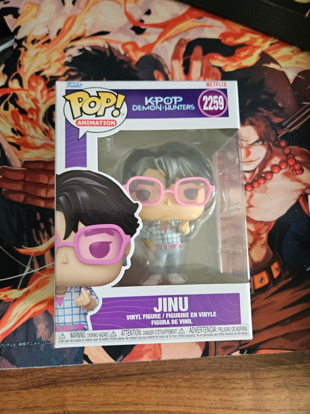 Funko Pop! Animation KPOP Demon Hunters Jinu #2259, Ophalen of Verzenden, Nieuw