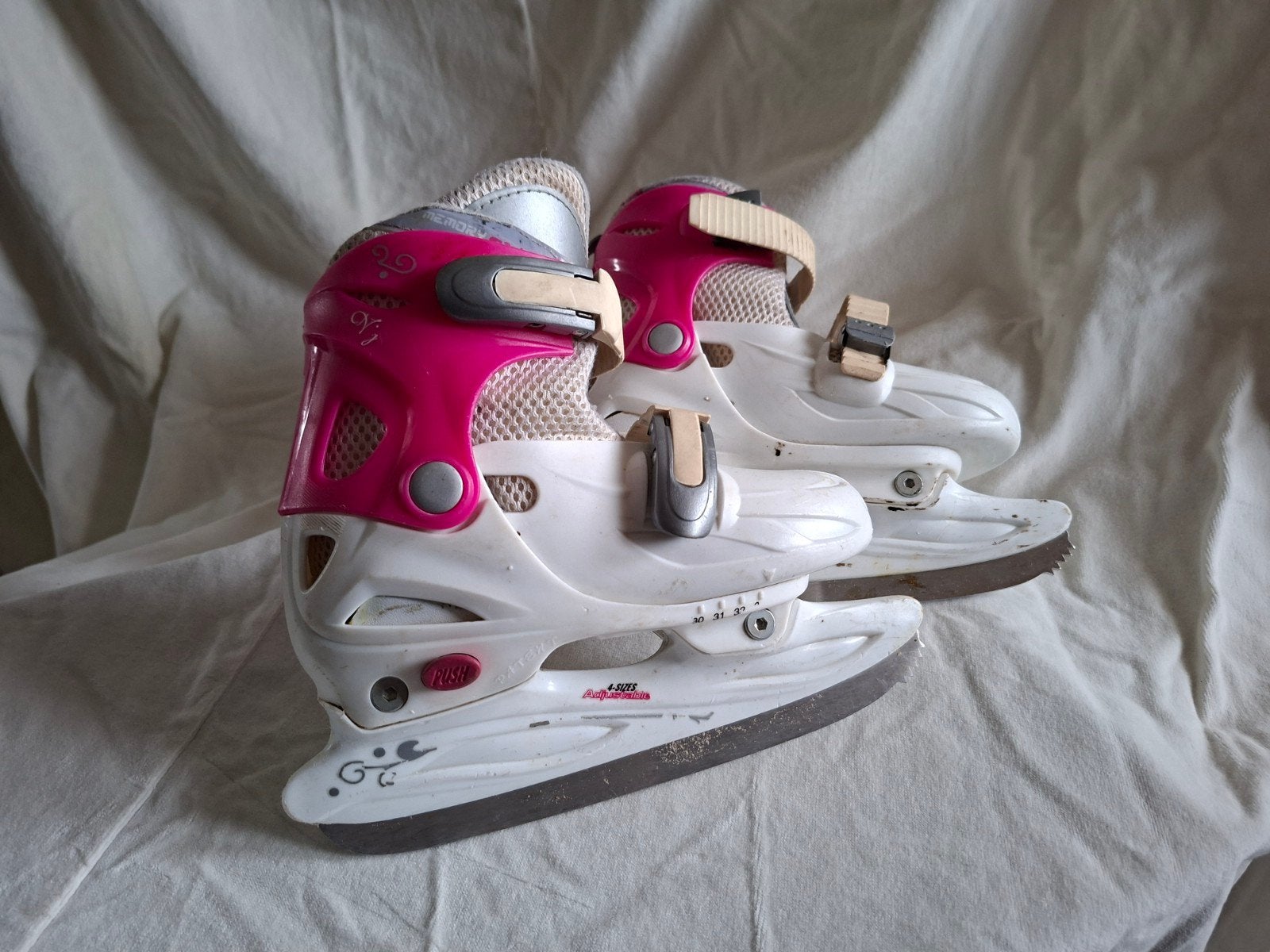 Verstelbare schaatsen voor kinderen, maat 30-33, Ophalen of Verzenden, Gebruikt, Overige typen, Overige merken