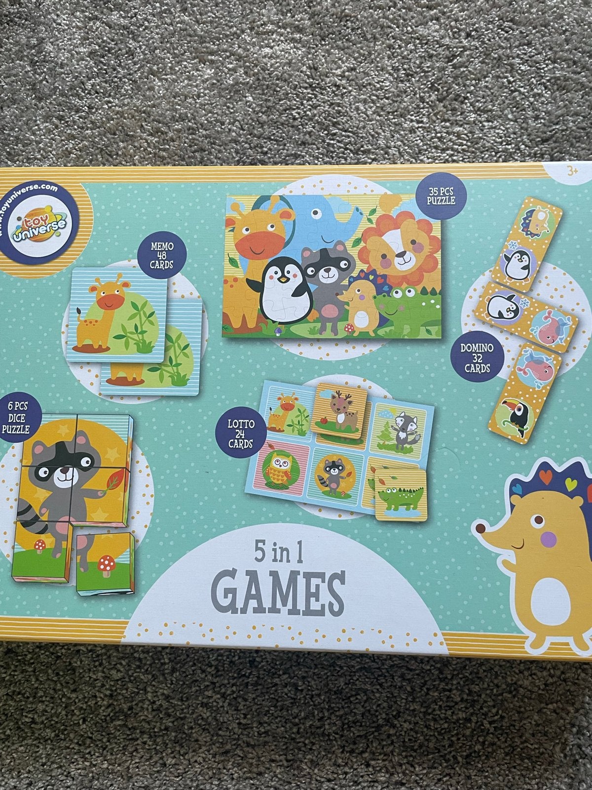 Educatief speelgoed: 5-in-1 spellen, Thomas Memory, Jumbo Ik, Ophalen, Zo goed als nieuw, Puzzelen