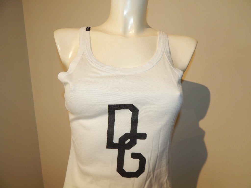 Dolce & Gabbana eerstelijns basic top merk druk IT 44, Maat 38/40 (M), Dolce & Gabbana, Verzenden, Wit