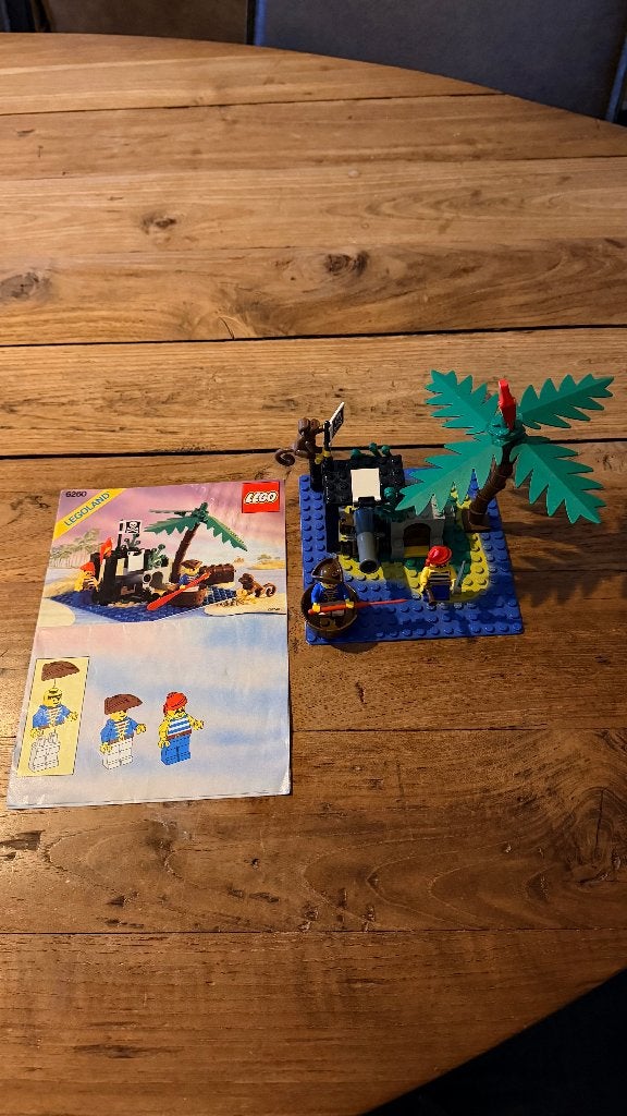 Piraten Lego Set 6260 - Shipwreck Island  - 100% compleet, Kinderen en Baby's, Gebruikt, Lego, Inclusief instructies, Complete set