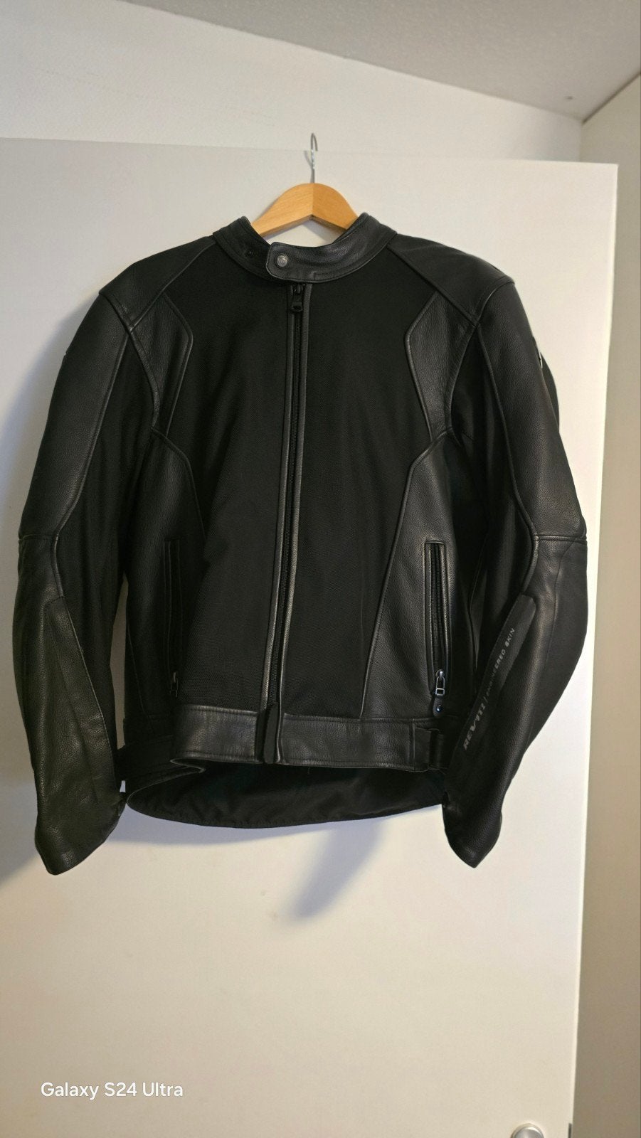 REV'IT! Ignition 3 Leren Motorjas met Uitneembare Voering, Motoren, Kleding | Motorkleding, Ophalen, REV'IT!, Heren, Jas | leer