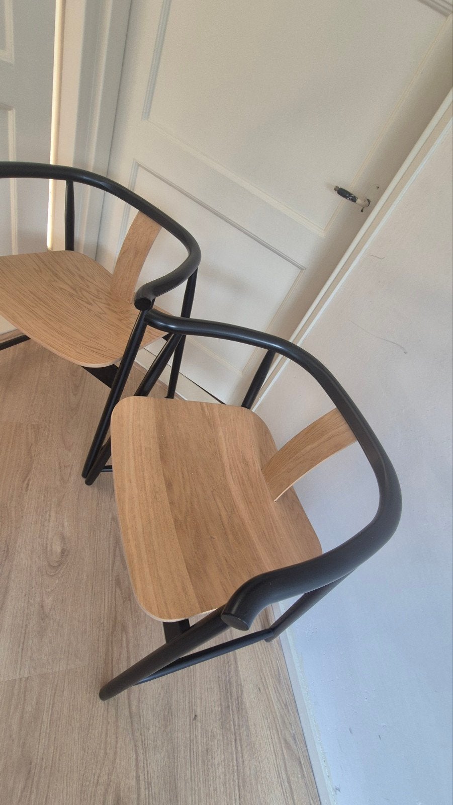 2x Limited IKEA Trendig PS Stoelen - Top Conditie, Huis en Inrichting, Twee, Zwart, Modern, Scandinavisch, Design, Ophalen of Verzenden