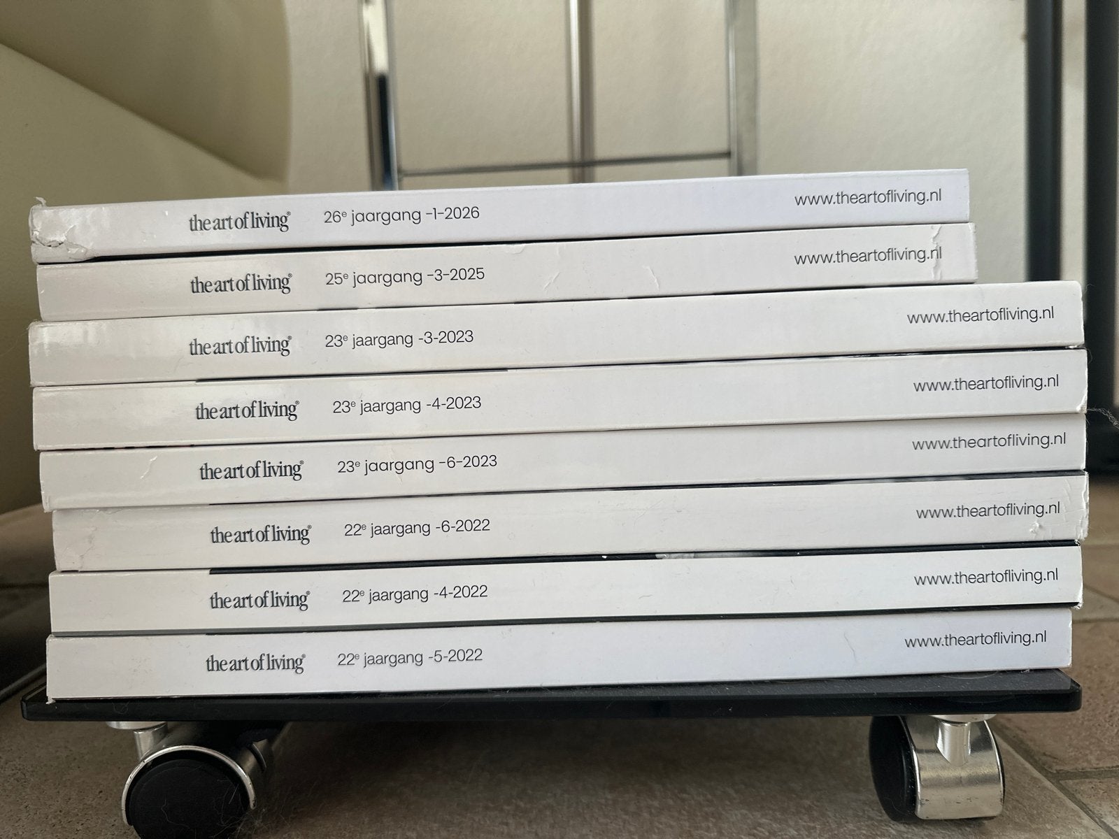 The Art of Living - Luxe Woonmagazines (8 stuks), Boeken, Ophalen of Verzenden, Zo goed als nieuw, Overige typen