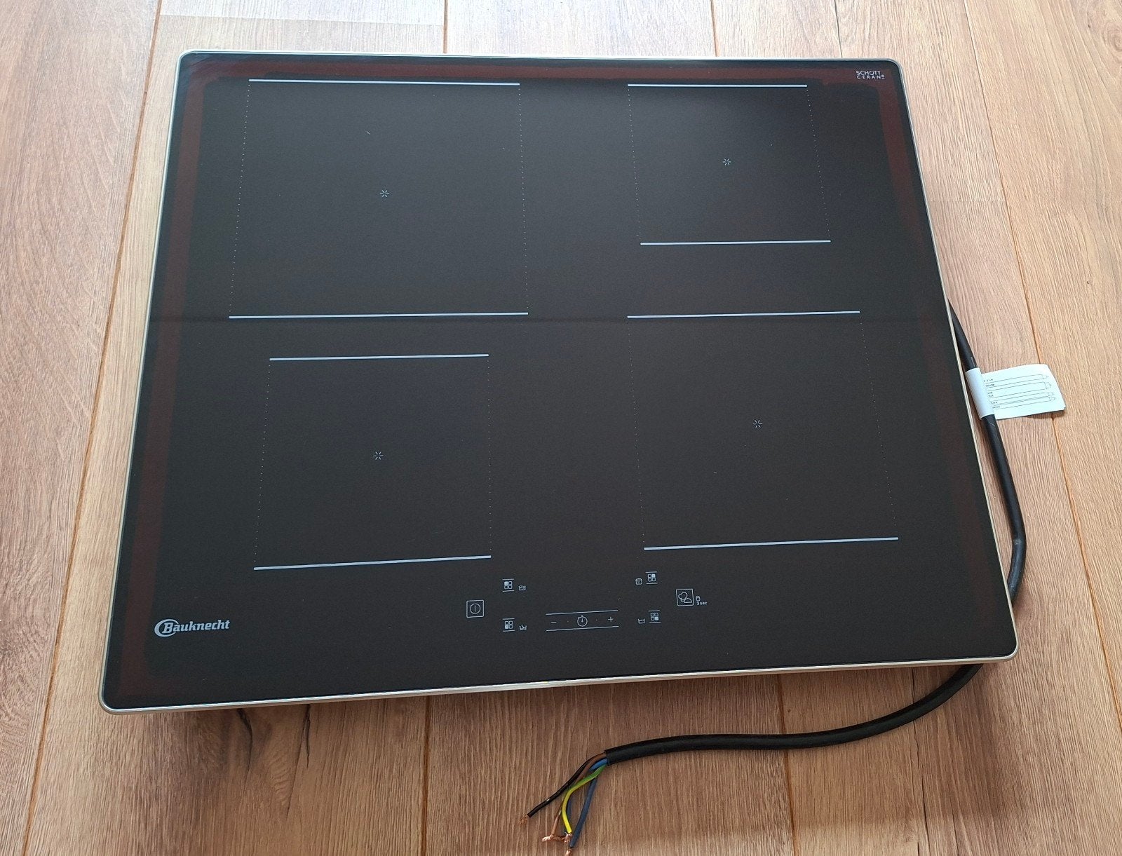 Bauknecht inductie kookplaat BQ2360S AL, Ophalen, 4 kookzones, Zo goed als nieuw, Inbouw