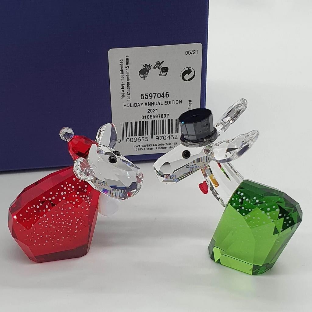 Swarovski Mo's Holiday 2021 nieuw, Verzamelen, Swarovski, Ophalen of Verzenden, Nieuw, Figuurtje