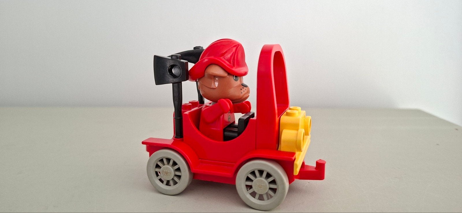 Lego Fabuland set 3797 fire chief Boris Bulldog, Gebruikt, Overige thema's, Lego, Ophalen of Verzenden