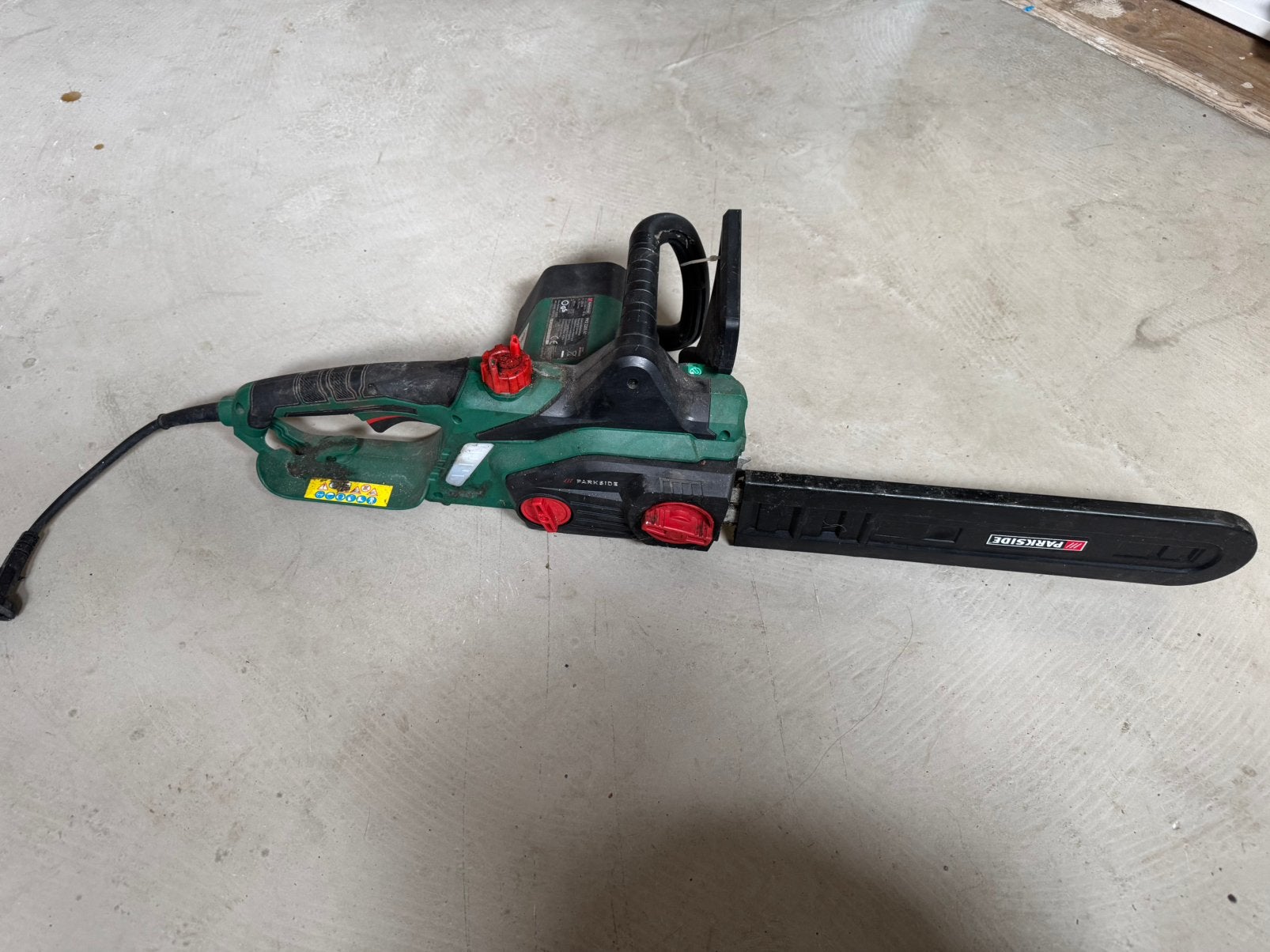 Parkside kettingzaag, Ophalen, Gebruikt, Kettingzaag, 30 tot 70 mm