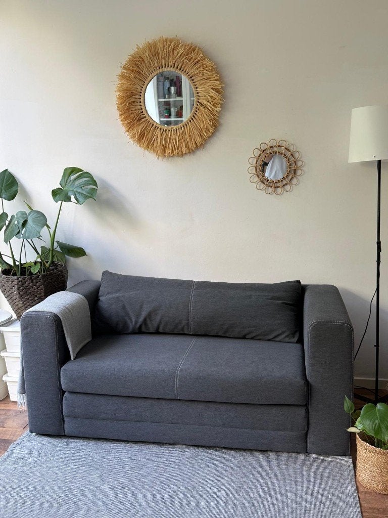 Sofa Bed 2-Seater 145x61x68 cm, Ophalen, Overige materialen, Classic and chic, Minder dan 75 cm
