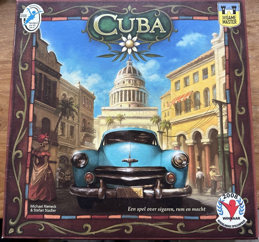 Cuba Bordspel (The Game Master) - Strategisch Topspel, Vijf spelers of meer, Ophalen, Zo goed als nieuw, The Game Master