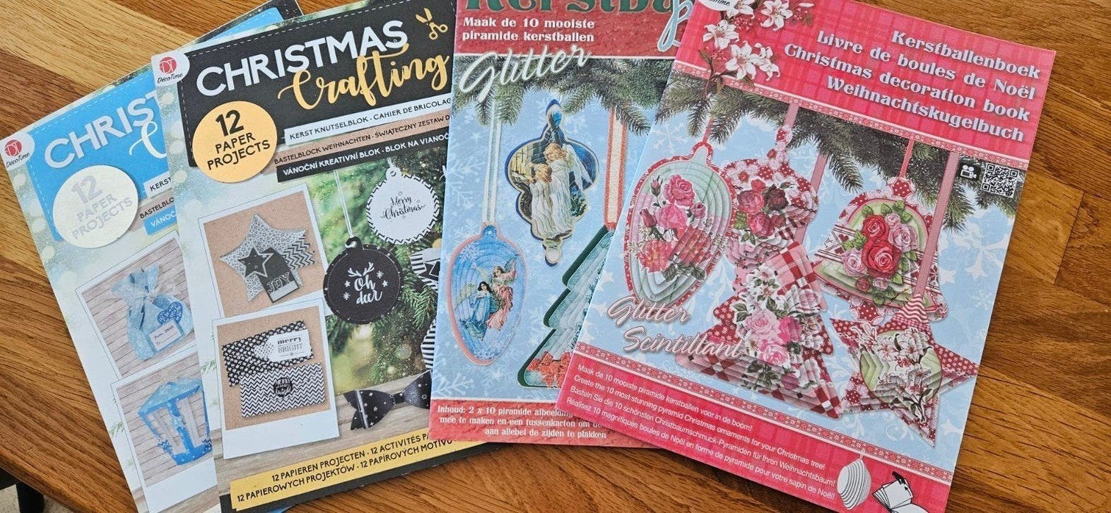 Kerst Papierknutselen Kerstballenboek Papercrafting, Ophalen, Kerstmis, Knutselset