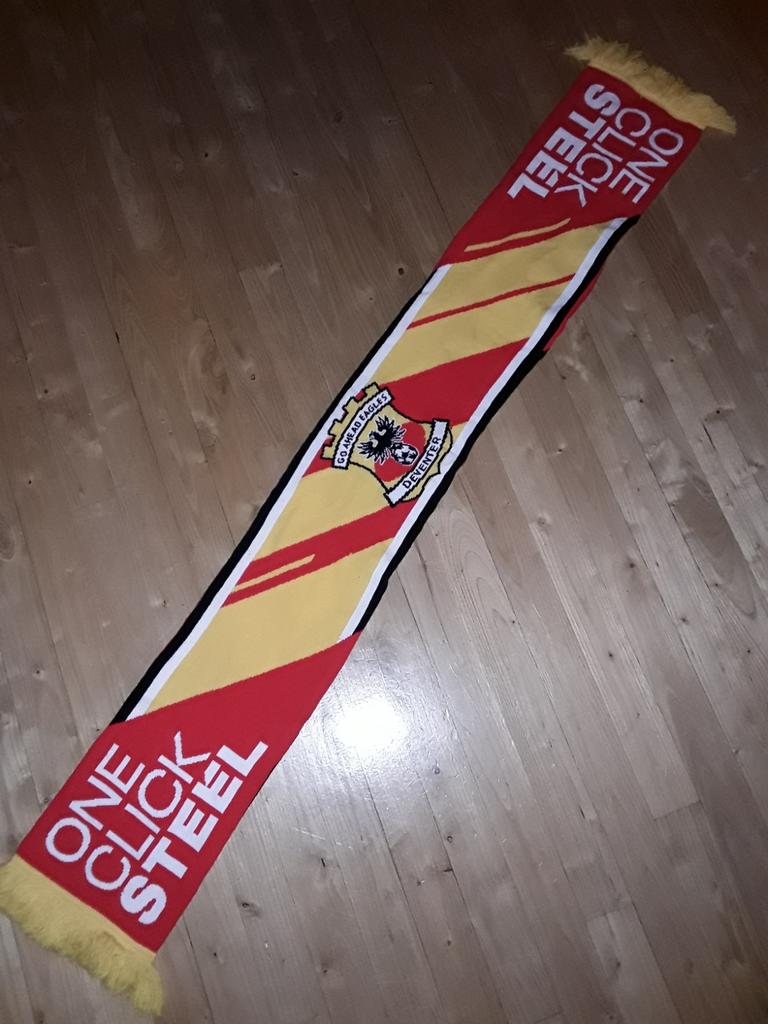 Go Ahead Eagles Deventer das sjaal, Ophalen of Verzenden, Zo goed als nieuw, Overige binnenlandse clubs, Vaantje of Sjaal