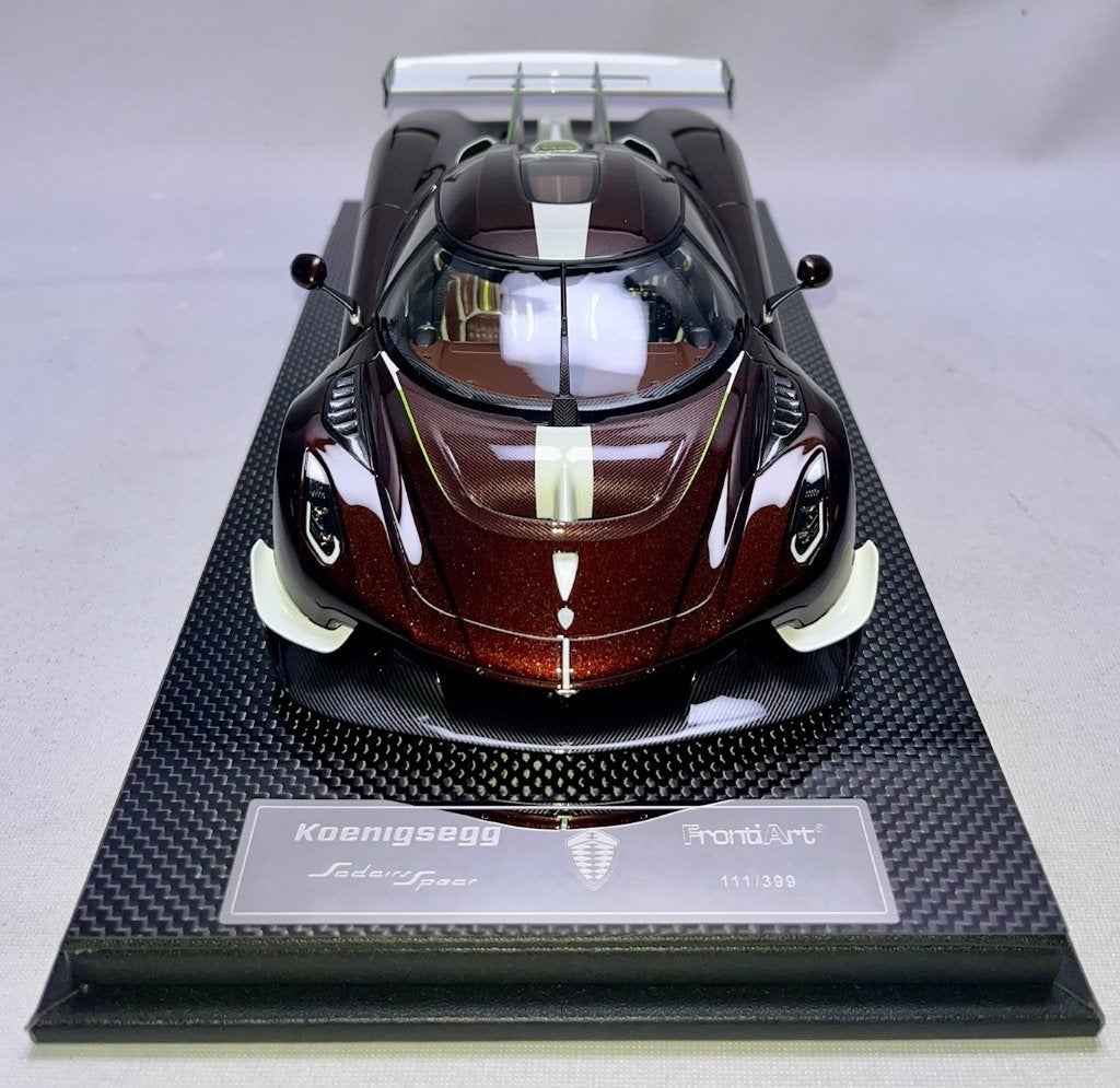Koenigsegg Sadair's Spear, 76 Bruin 1:18 van FrontiArt, Ophalen of Verzenden, Nieuw, Auto, Overige merken