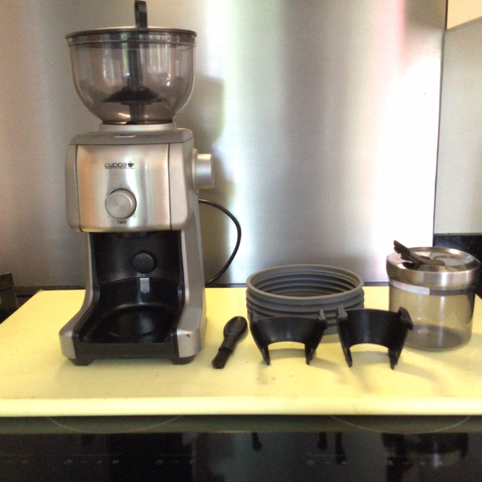 Cuppa burr grinder koffiemolen., Ophalen, Zo goed als nieuw