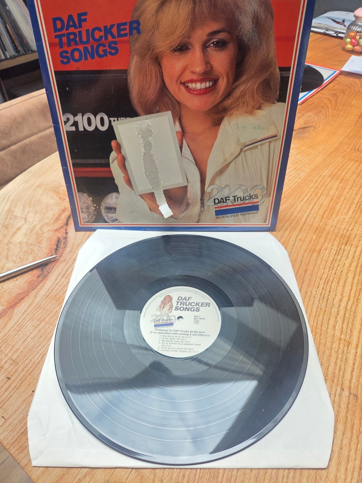 DAF Trucker Songs LP - Originele uitgave, LP, Gebruikt, Overige genres, Originele persing