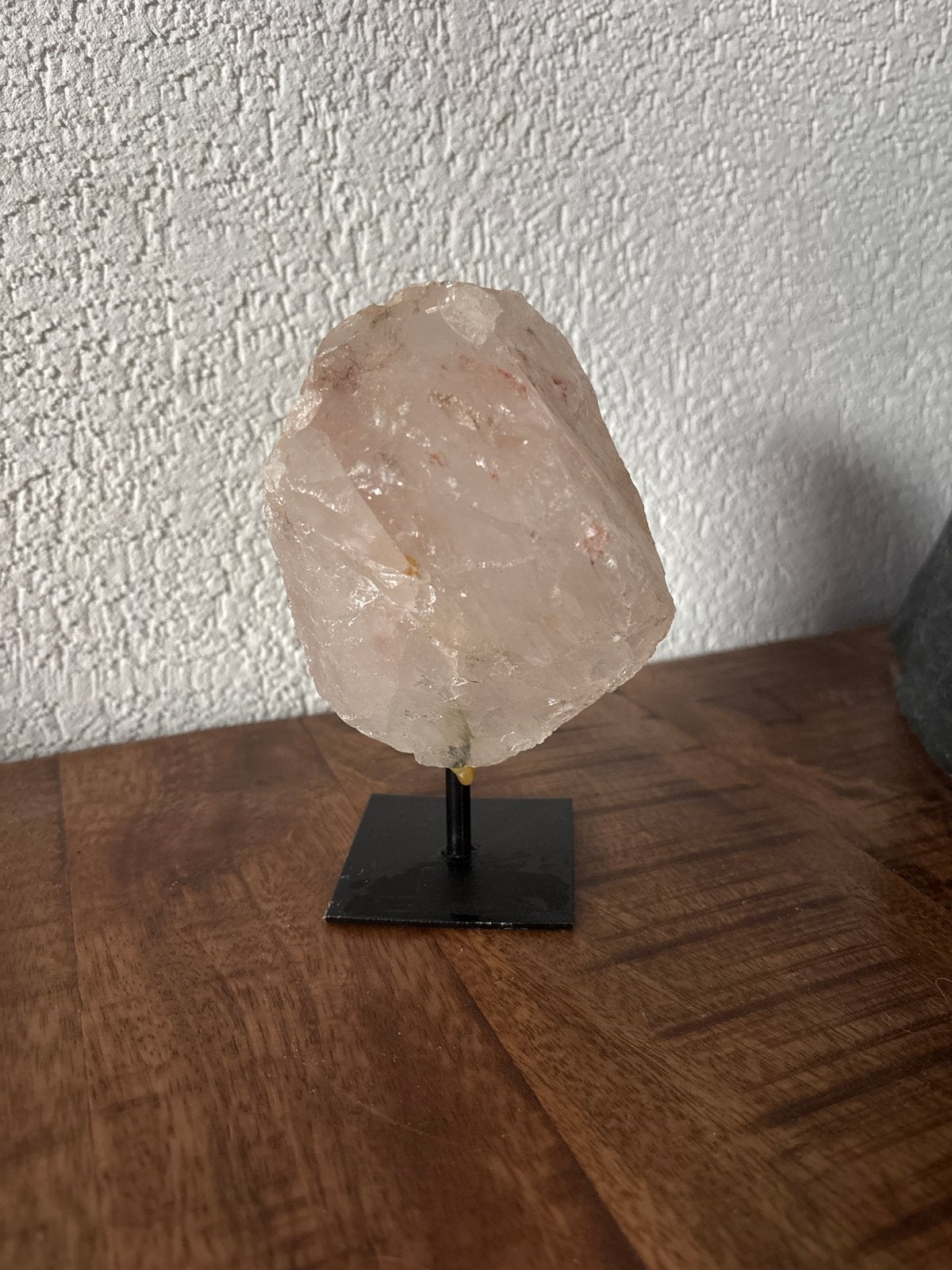 Bergkristal op standaard, Ophalen of Verzenden, Mineraal