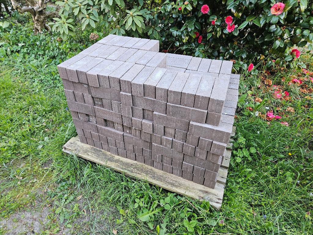 Straatstenen Kijlstra Dikformaat Strak Mangaan (nieuw), Tuin en Terras, Tegels en Klinkers, Nieuw, Klinkers, Beton, Minder dan 5 m²