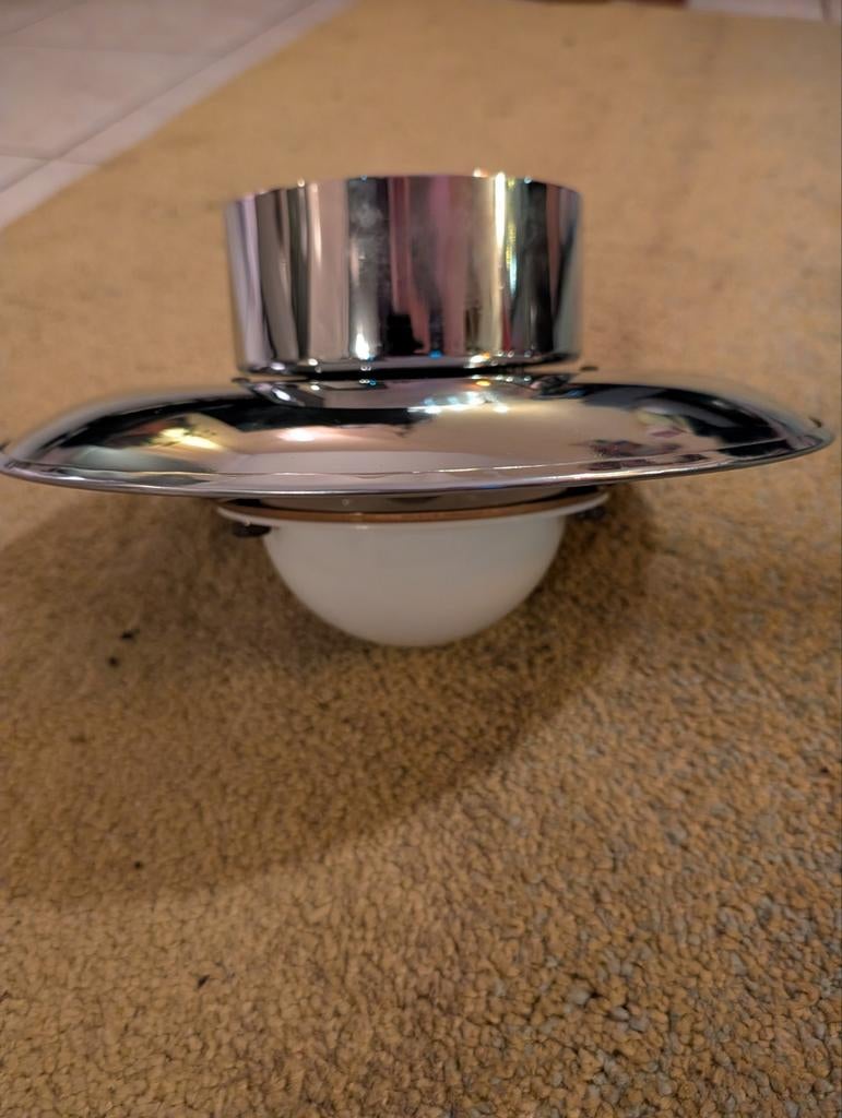 Ikea type v 610 vintage ufo lamp space age jaren 70 80, Huis en Inrichting, Lampen | Plafondlampen, Ophalen of Verzenden, Zo goed als nieuw