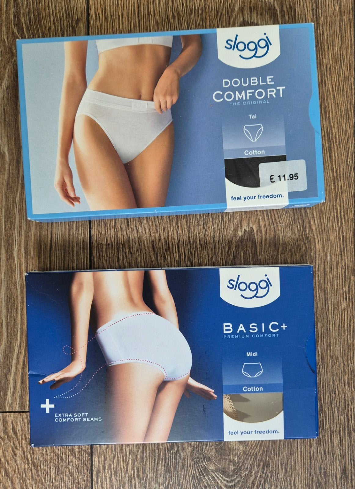 Sloggi Double Comfort Tai & Basic+ Midi slips (2 stuks), Sloggi, Ophalen of Verzenden, Slip