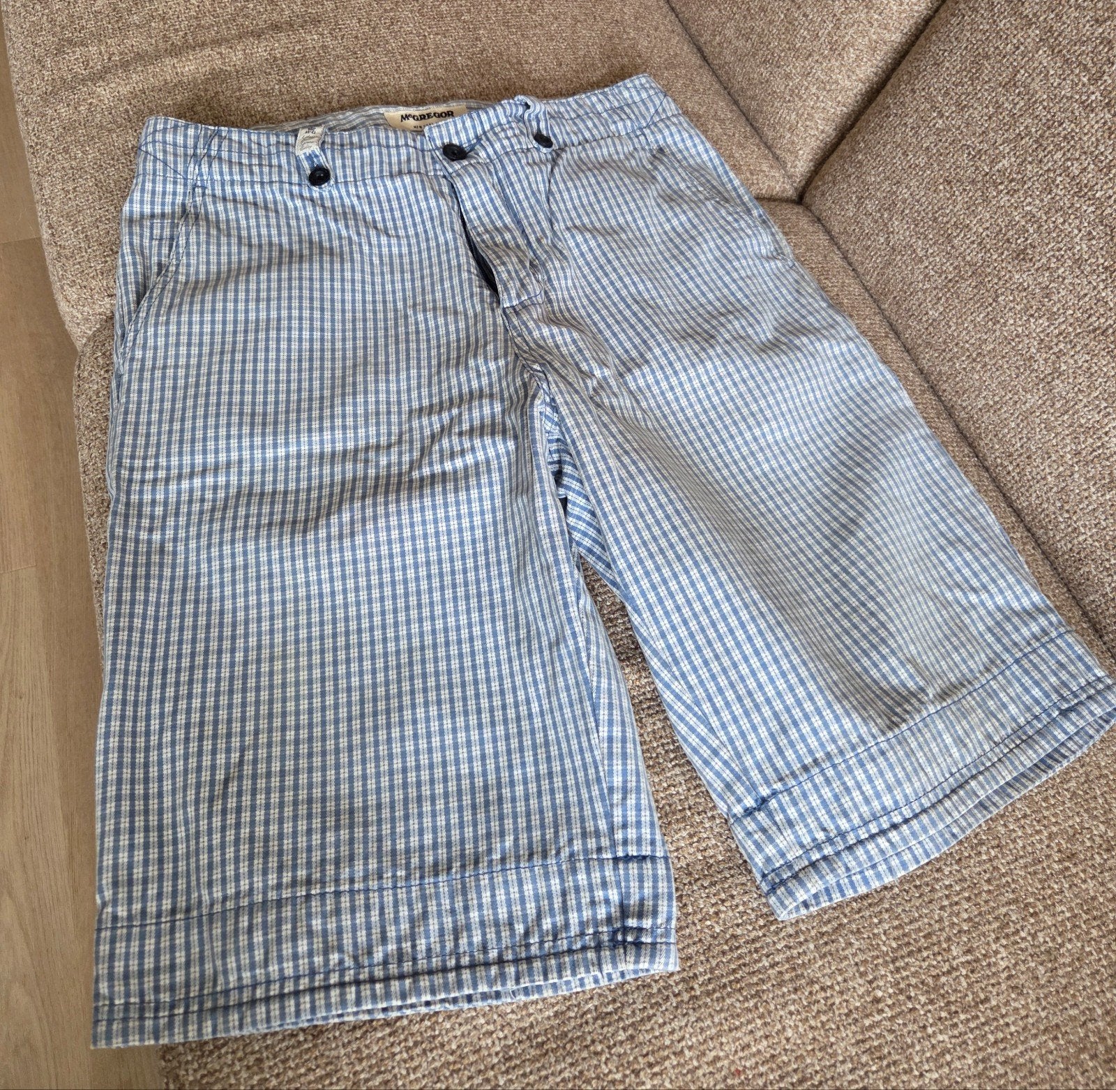 Korte heren broek maat 50 (33), McGregor, Ophalen of Verzenden, Zo goed als nieuw, Blauw, McGregor