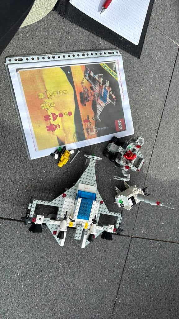 Lego space 1593, Kinderen en Baby's, Speelgoed | Duplo en Lego, Ophalen of Verzenden, Gebruikt, Complete set, Lego