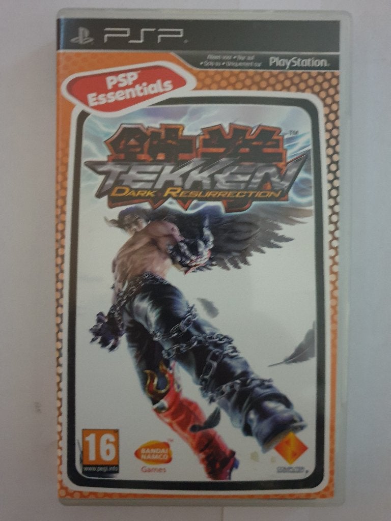 TEKKEN dark resurrection, Spelcomputers en Games, Games | Sony PlayStation Portable, Gebruikt, 1 speler, Racen en Vliegen, Ophalen of Verzenden