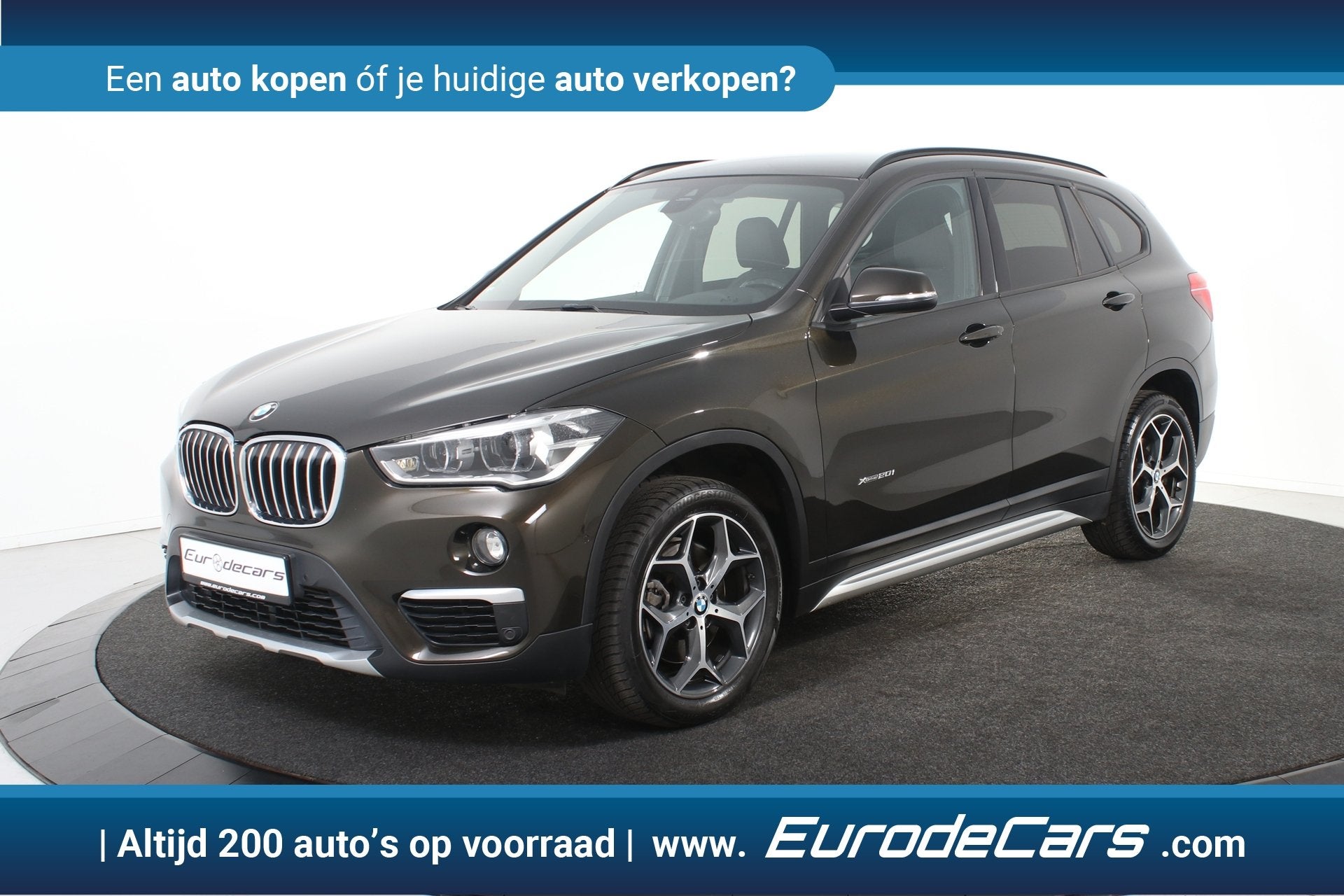BMW X1 xDrive20i *2e Eigenaar*4x4*Trekhaak*Leer*Camera*, Auto's, 1998 cc, Gebruikt, Leder en Stof, Bedrijf