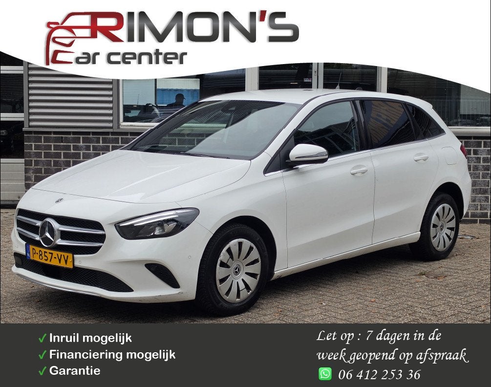 Mercedes-Benz B-klasse 200d 1 Ste EIgenaar Dealer Onderhoude, Auto's, Gebruikt, Euro 6, 4 cilinders, 150 pk
