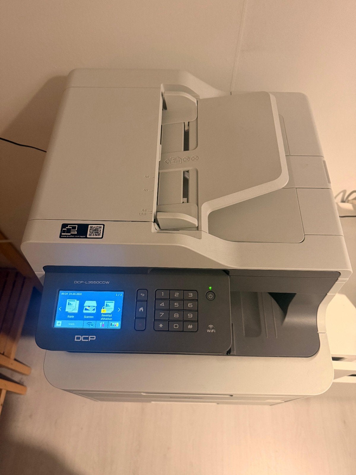 Brother DCP-L3550CDW Kleuren Laserprinter met toners, Ophalen, Gebruikt, Printer, Draadloos