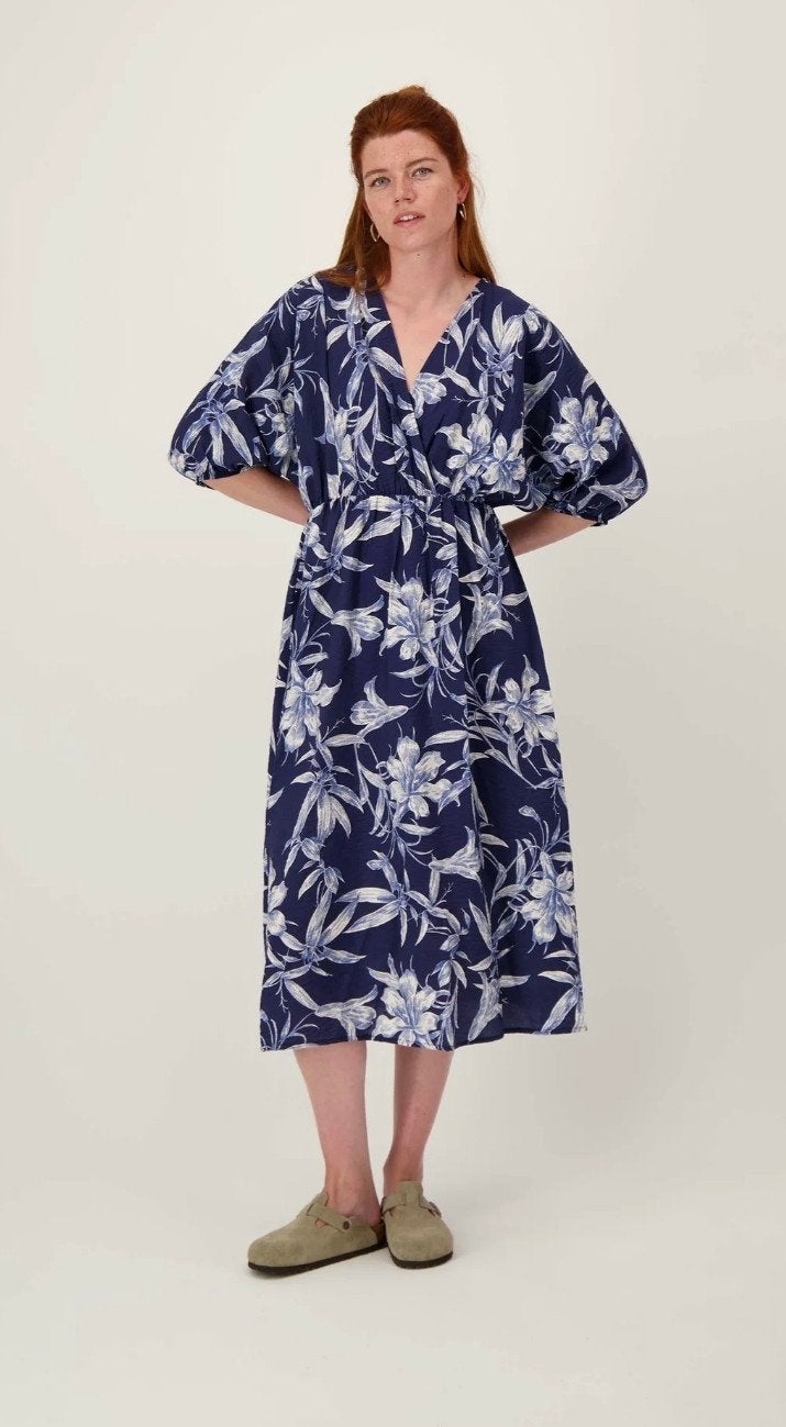 Nieuwe kimono jurk van Zusss, Maat 46/48 (XL) of groter, Nieuw, Onder de knie, Zusss