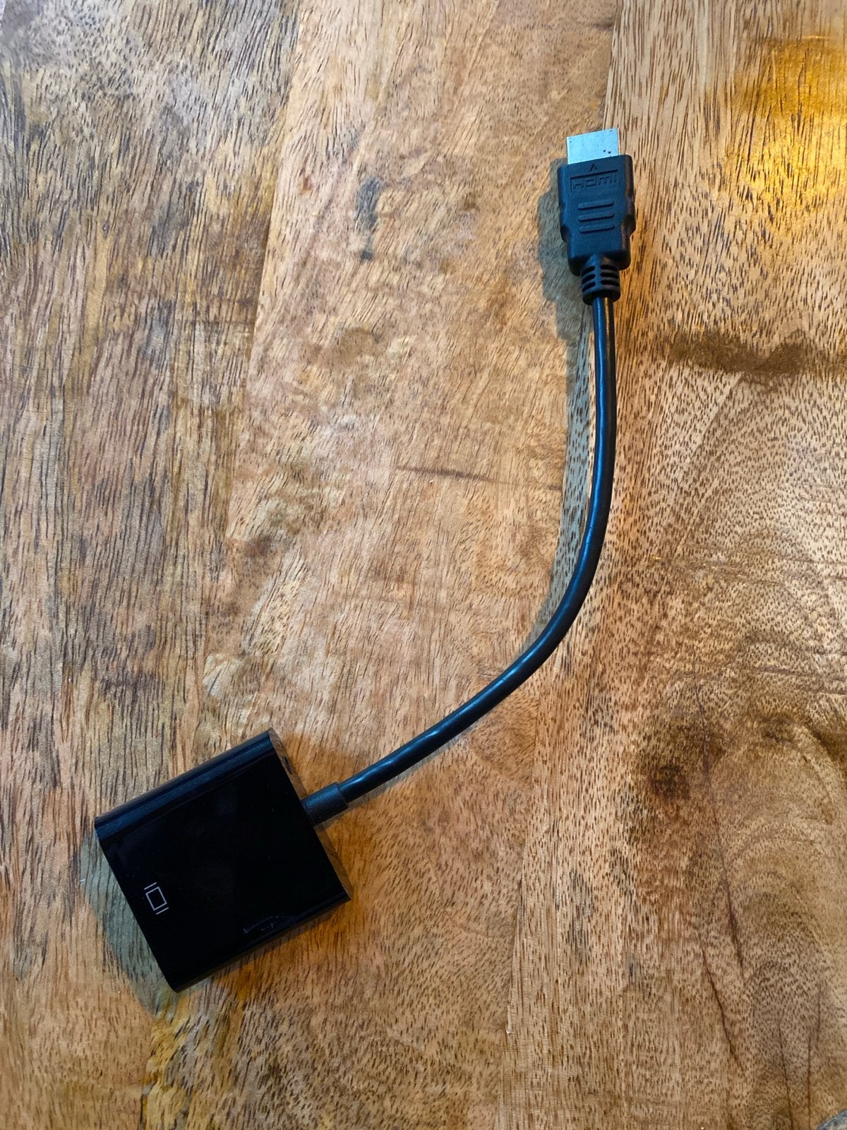 HDMI naar VGA Adapter Kabel, Ophalen of Verzenden, Zo goed als nieuw, Minder dan 2 meter, Overige kabels