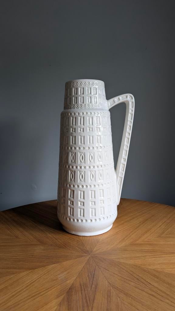 Vintage West Germany vloervaas Scheurich 45 cm., Ophalen