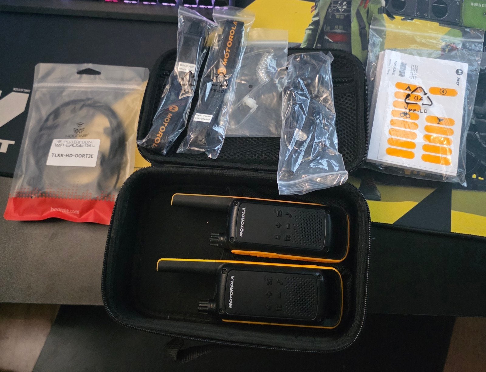 Motorola Talkabout T82 Extreme Walkie Talkie Set, Ophalen, 5 tot 15 km, Zo goed als nieuw, Portofoon of Walkie-talkie
