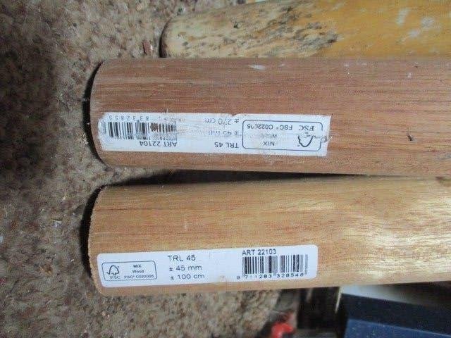 trapleuning nieuw 2 stuks met beugels, Ophalen, Nieuw, Trap, 2 tot 4 meter