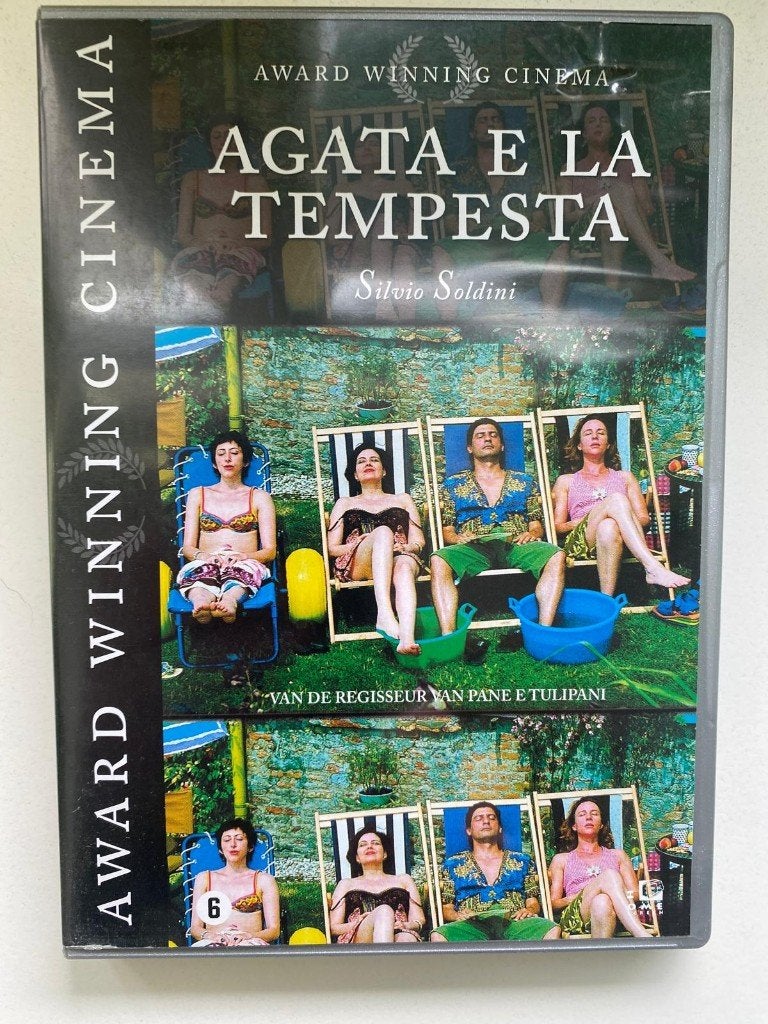 Agata e la Tempesta DVD–Silvio Soldini  NL ondertiteling–R2, Komedie, Italiaans, Vanaf 6 jaar, Nederlands