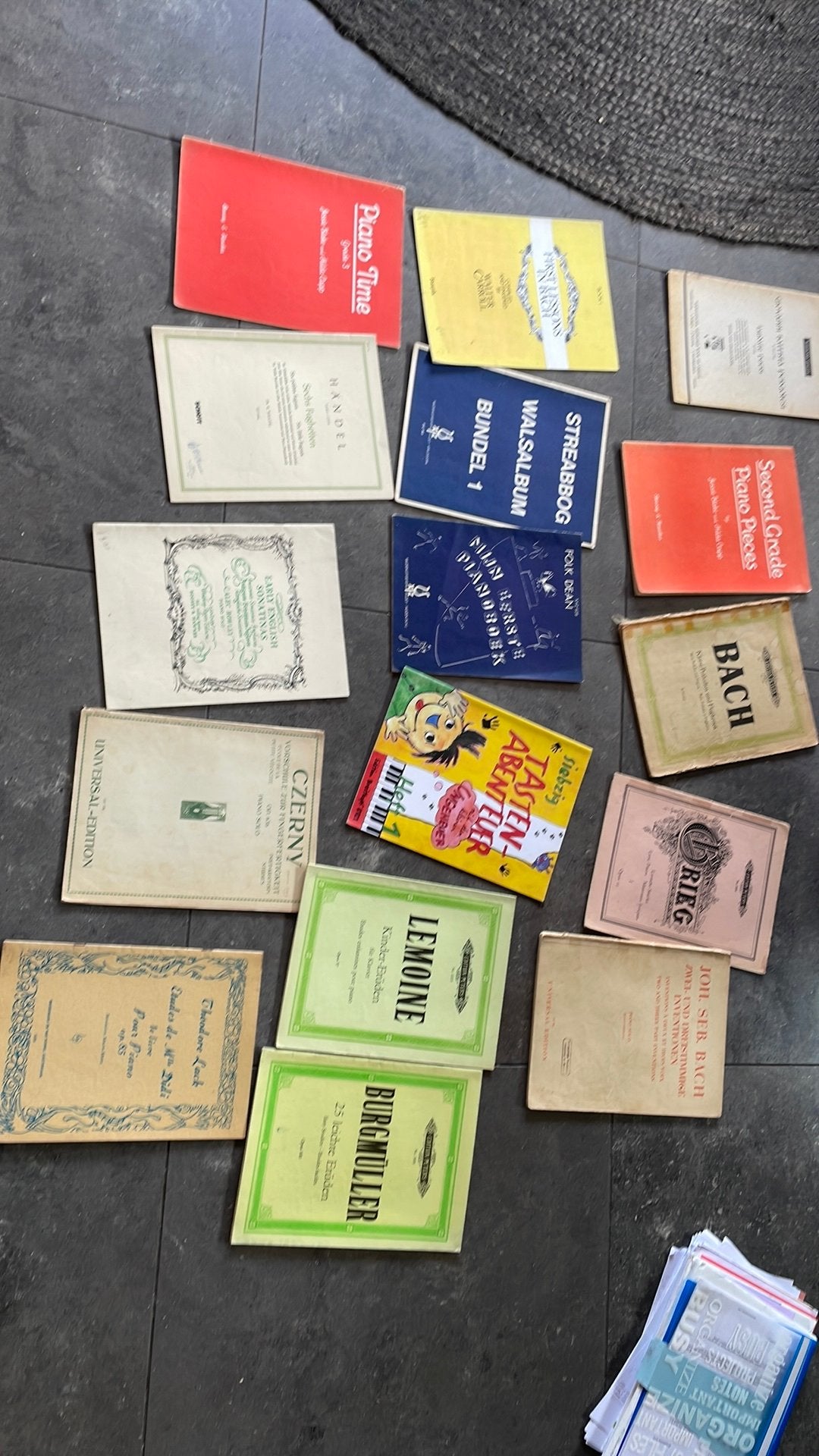 Lesboeken piano bladmuziek, Muziek en Instrumenten, Ophalen of Verzenden, Les of Cursus, Klassiek, Piano