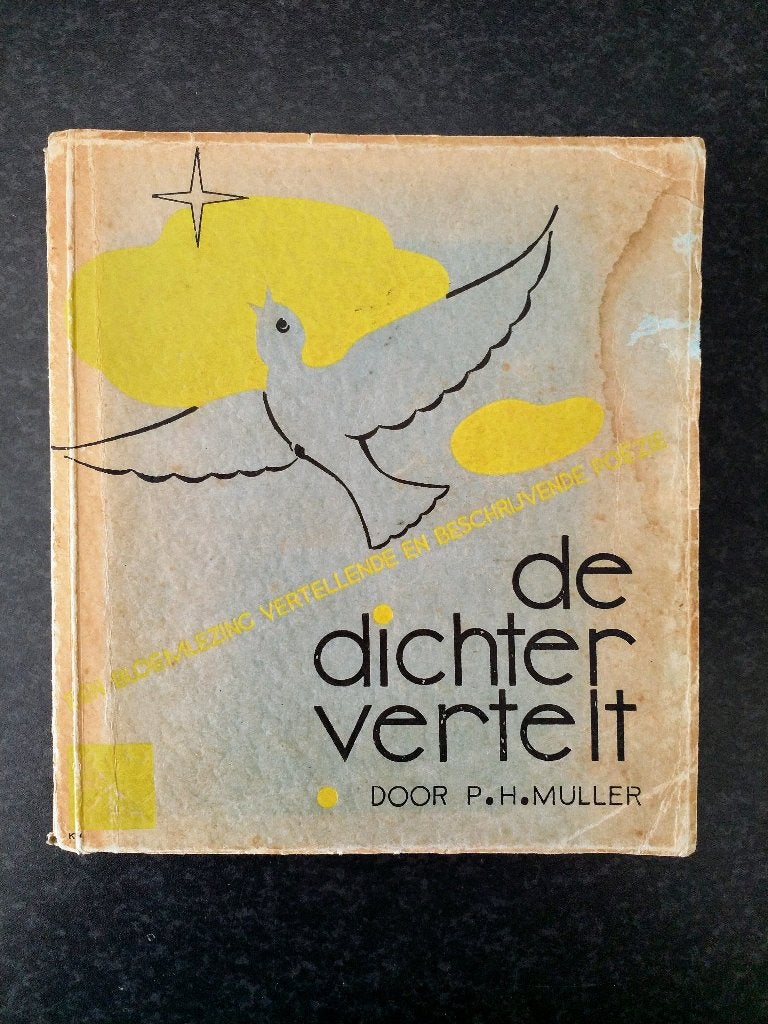 P.H. Muller - De dichter vertelt (libellenserie 243-244), Antiek en Kunst, Ophalen of Verzenden, P.H. Muller