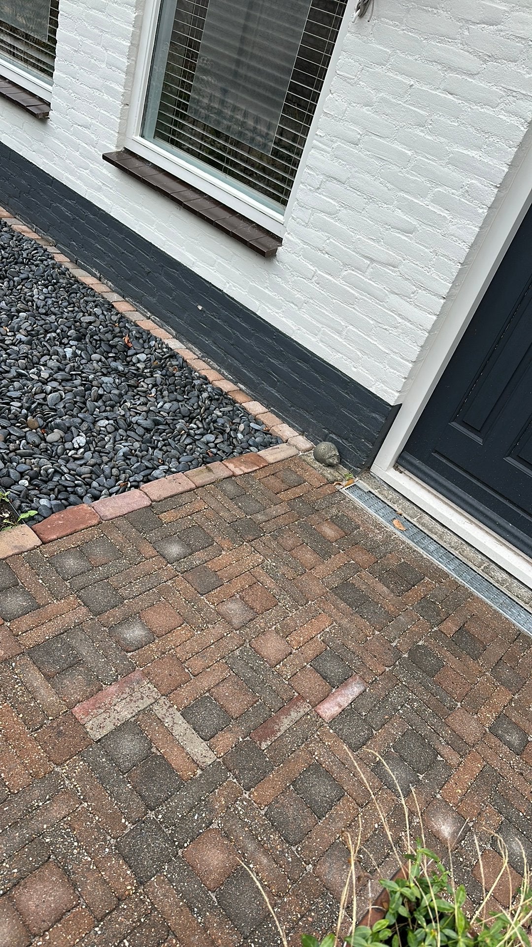 Bonte trommelkasseitjes, Ophalen, Zo goed als nieuw, Beton, Klinkers