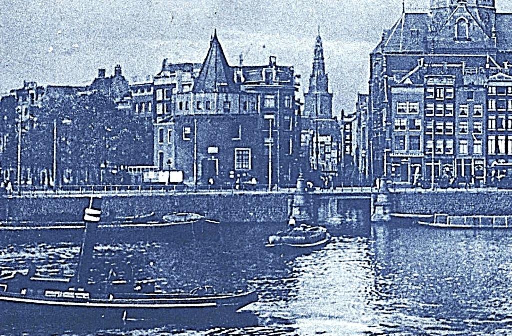 700047 Amsterdam 1907 Prins Hendrikkade Gelopen, Ophalen of Verzenden, Voor 1920, Gelopen, Noord-Holland